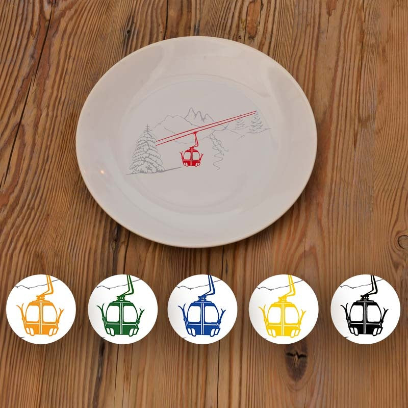Assiette Plate ( Pack De 6 ) - LechaletdeHeidi
